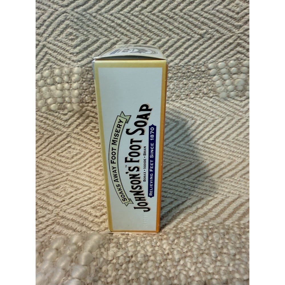 Johnson's Foot Soap Quick Dissolve Powder Soak Discontinued - 4 packets 1oz each - Picture 4 of 7